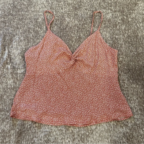 Abercrombie & Fitch Tops - Abercrombie Pink Twisted Front Cami Tank Top